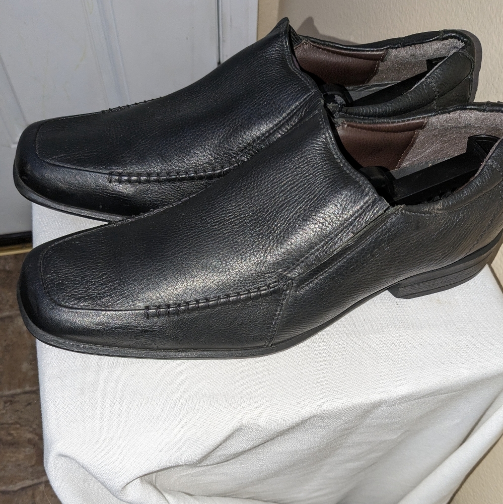 Inglese Italy Men's Slip On Black Loafers Size 42